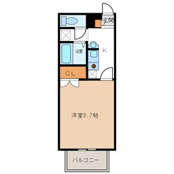 プレジール助松の物件間取画像